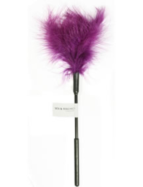 Sandm Feather Tickler Purple Sandm Feather Tickler Purple