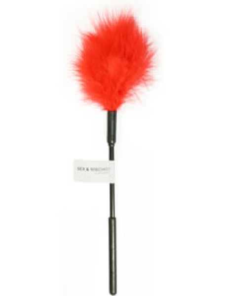 Sandm Feather Tickler Red