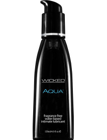 Wicked Aqua Unscented Lube 4oz