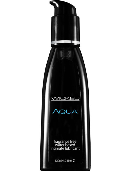 Wicked Aqua Unscented Lube 4oz
