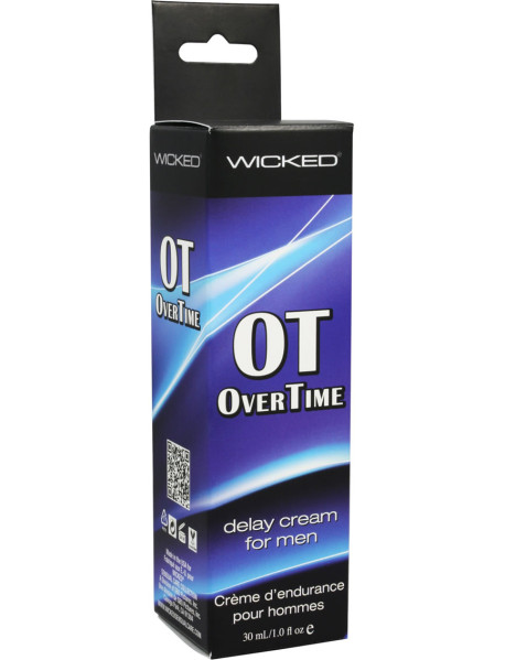Wicked Overtime Delay Cream For Men 1oz