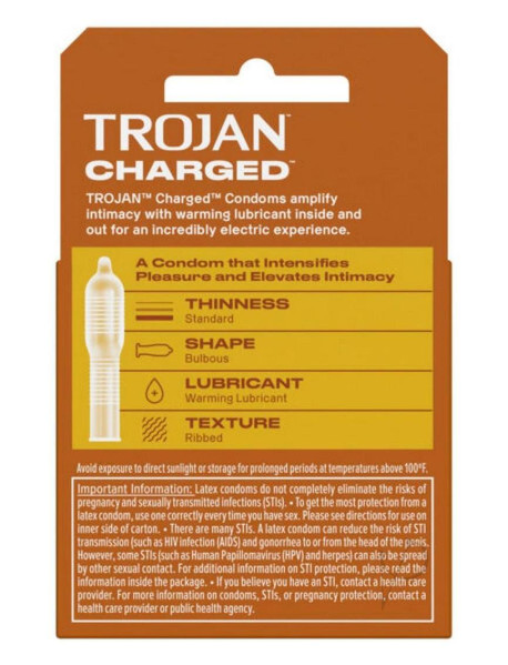 Trojan Intensified Charged 3`s