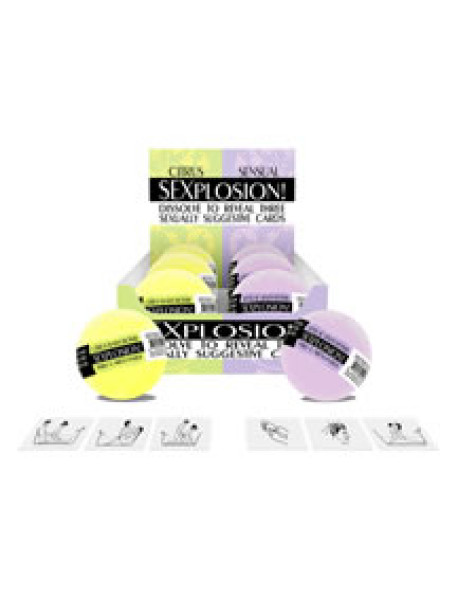 Sexplosion! Bath Bombs 6/display