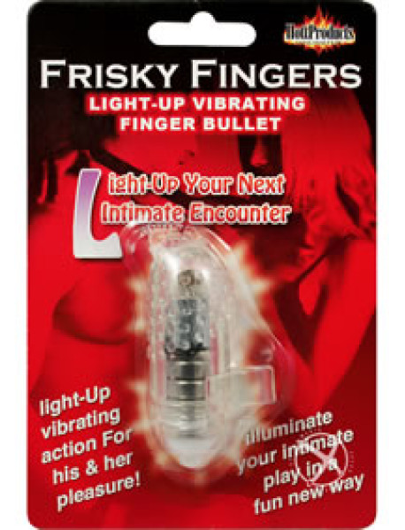 Light Up Frisky Finger Clear
