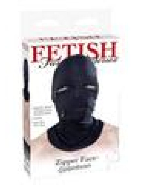 Ff Blk Zipper Face Hood(disc)