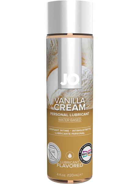 Jo H2o Flavor Lube Vanilla Cream 4oz
