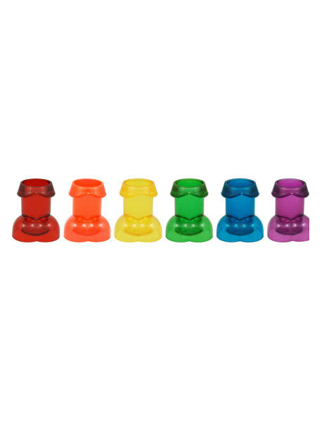 Rainbow Shot Glass Set