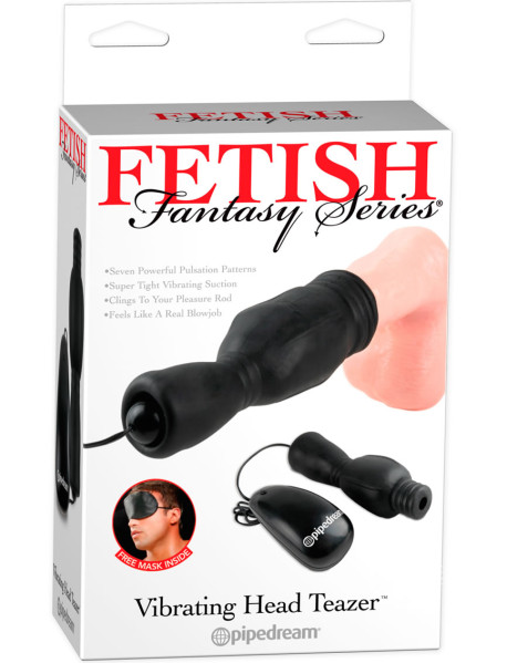 Ff Vibrating Head Teazer Black