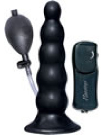 Ram Inflatable Vibe Anal Expander Black