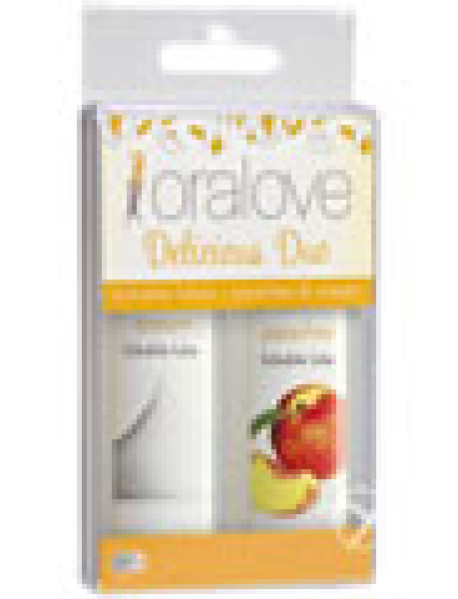 Oralove Delicious Duo Peaches/cream Set Oralove Delicious Duo Peaches/cream Set