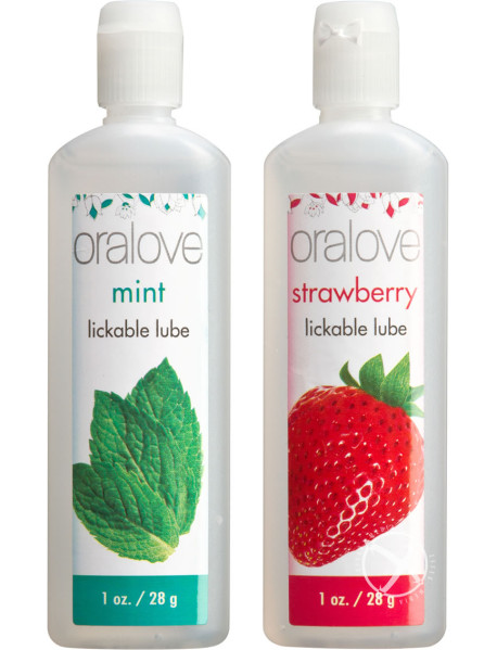 Oralove Delicious Duo Strawbery/mint Set Oralove Delicious Duo Strawbery/mint Set