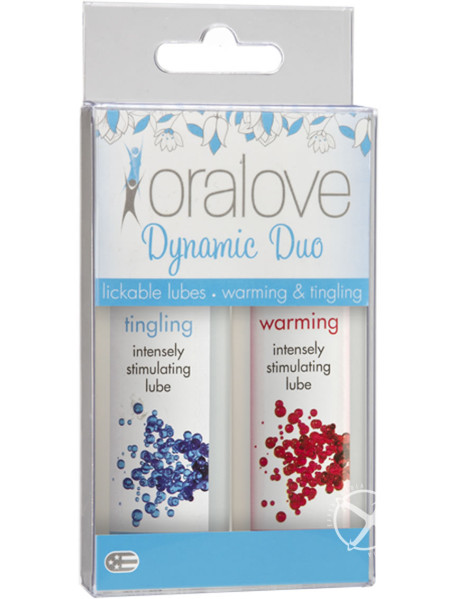 Oralove Dynamic Duo Warming/tingling Set