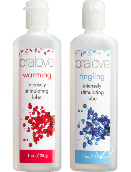 Oralove Dynamic Duo Warming/tingling Set