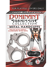 Dominant Submissive Metal Handcuffs