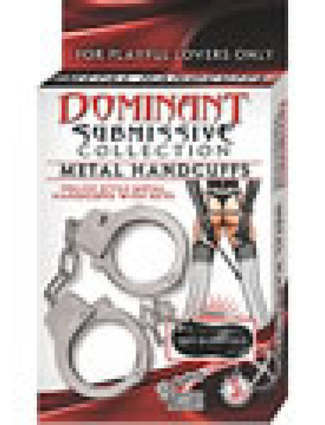 Dominant Submissive Metal Handcuffs
