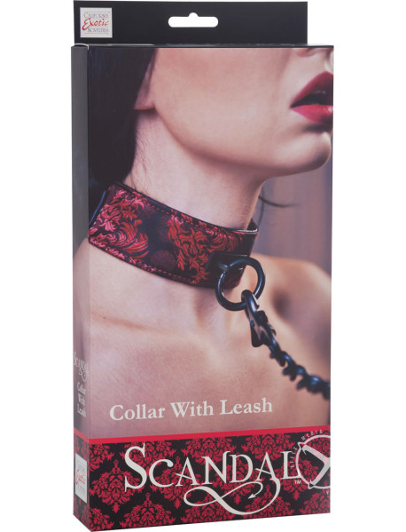 Scandal Collar With Leash