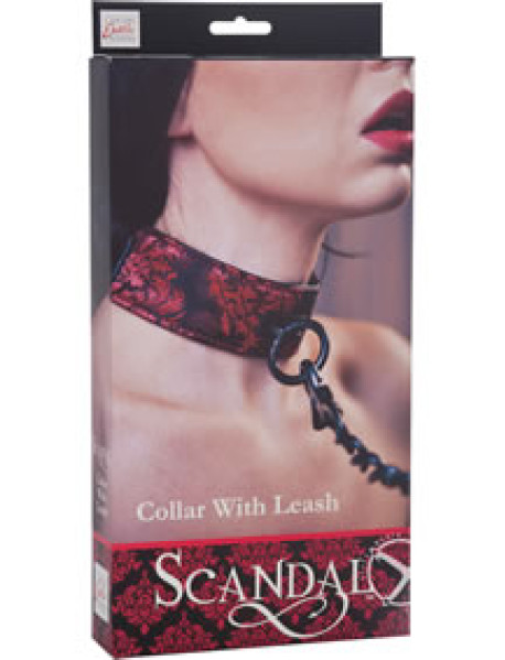 Scandal Collar With Leash