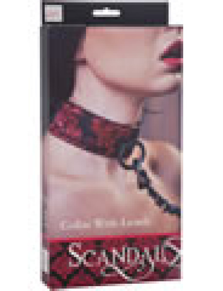 Scandal Collar With Leash
