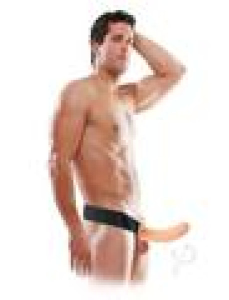 Ff Hollow Strap On 8` Flesh Ff Hollow Strap On 8` Flesh