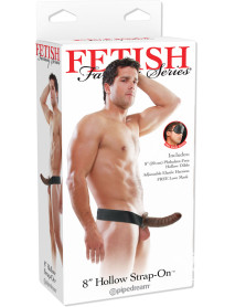 Ff Hollow Strap On 8` Brown