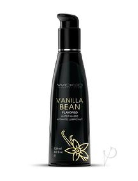 Wicked Aqua Vanilla Bean Lube 4oz