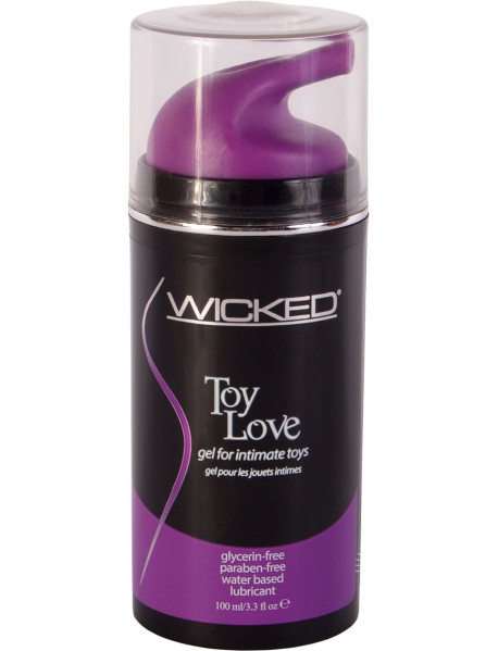 Wicked Toy Love Gel For Toys 3.3 Oz