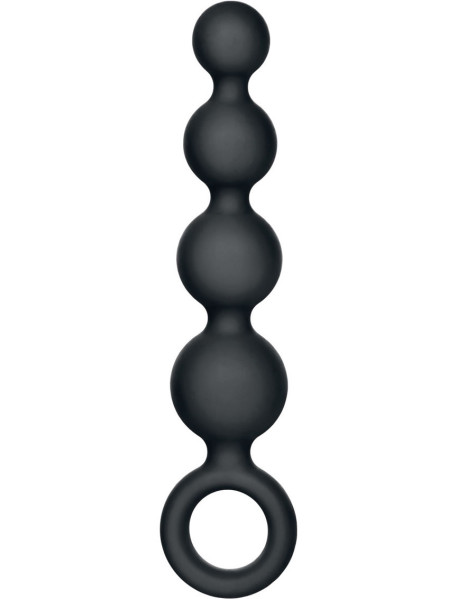 Booty Beads Black Silicone