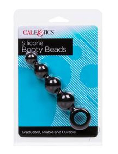 Booty Beads Black Silicone