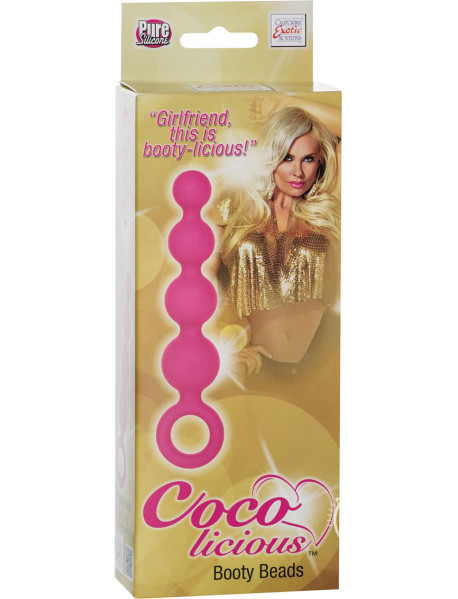 Silicone Booty Beads Pink