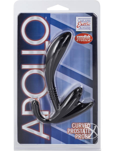Apollo Curved Prostate Probe Black