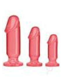 Crystal Jellies Anal Starter Kit Pink