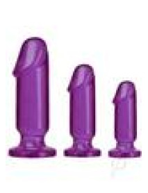 Crystal Jellies Anal Starter Kit Purple