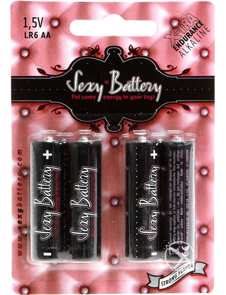 Sexy Battery Aa/lr6 4 Pack