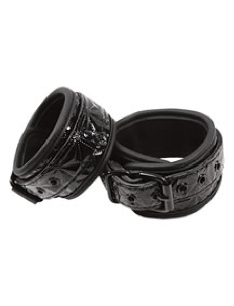 Sinful Wrist Cuffs Black Sinful Wrist Cuffs Black