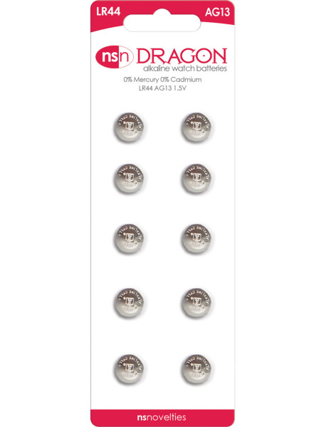 Dragon Alkaline Lr44/ag13 10pk