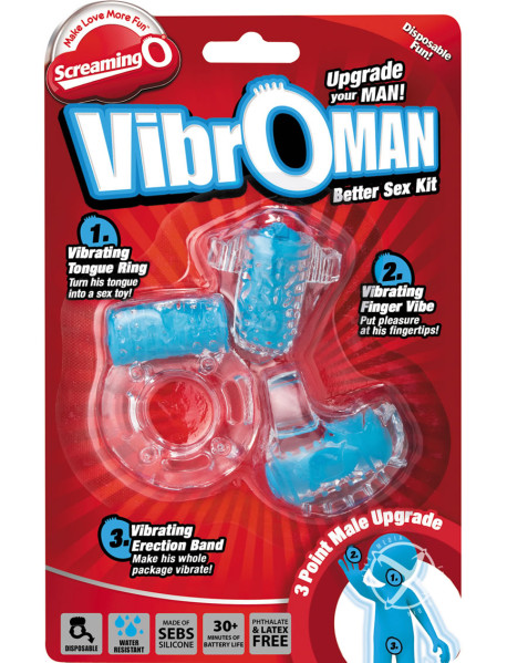 Vibroman Kit Blue-individual