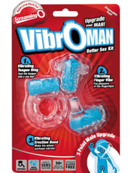 Vibroman Kit Blue-individual