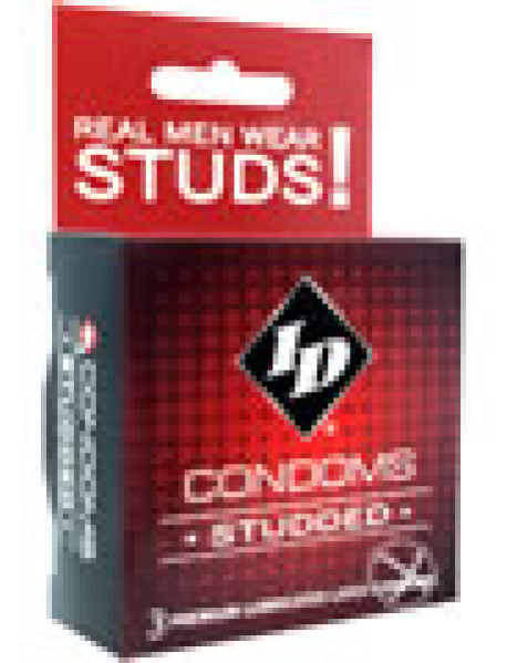 Id Studded Condoms 3 Pack Id Studded Condoms 3 Pack