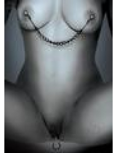 Ffle Nipple and Clit Jewelry Black