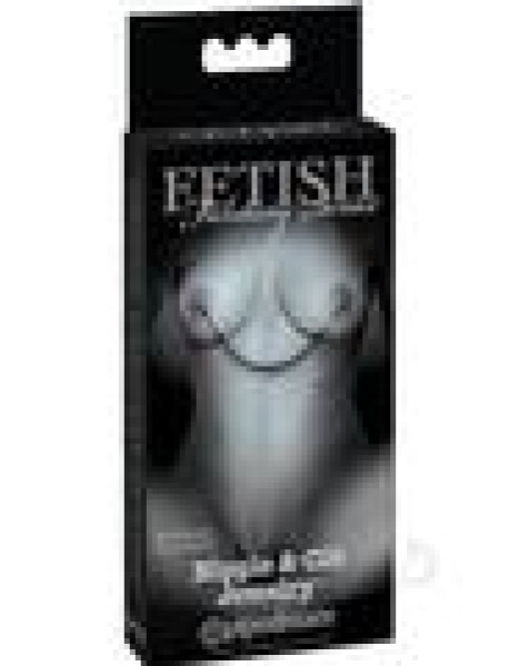 Ffle Nipple and Clit Jewelry Black