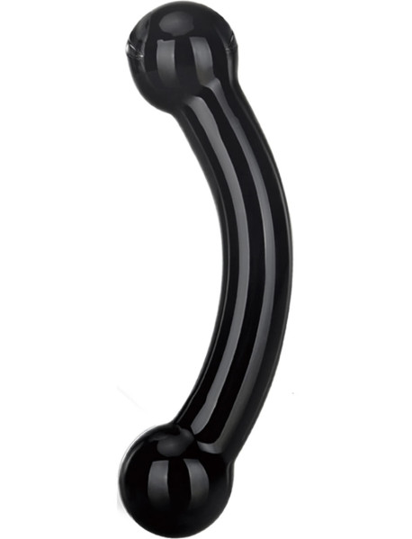 Double Bull Black Dildo