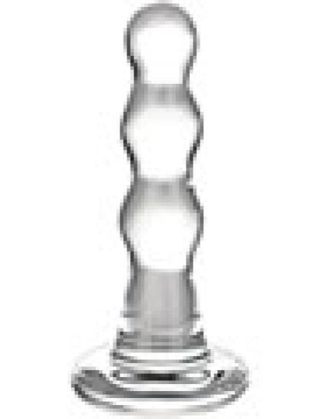 Triple Play Beaded Butt Plug