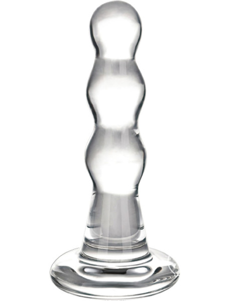 Triple Play Beaded Butt Plug