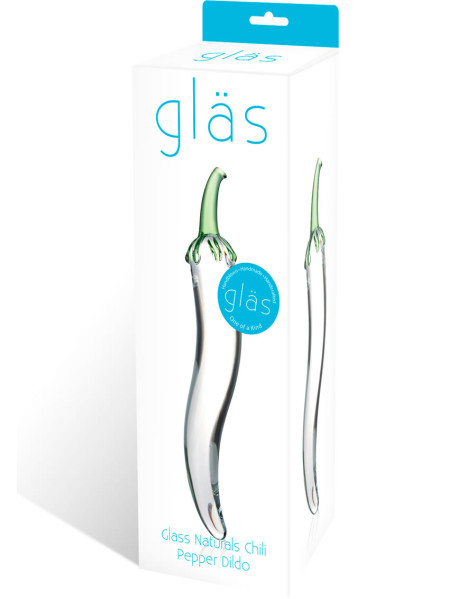 Glass Naturals Chili Pepper Dildo