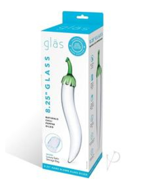 Glass Naturals Chili Pepper Dildo