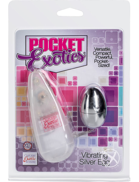 Pocket Exotic Silver Egg