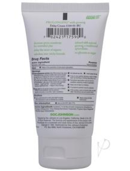 Prolonging Delay Creme For Men 2oz Bulk