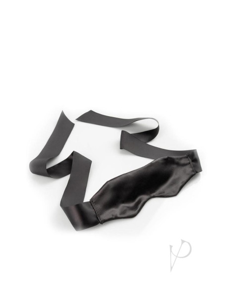 Ffle Satin Blindfold Black