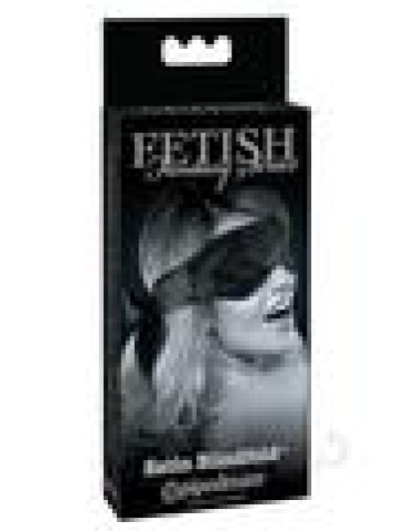Ffle Satin Blindfold Black
