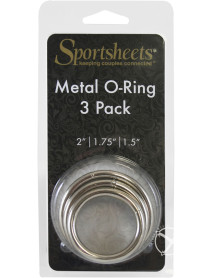 Metal O Ring 3/pk